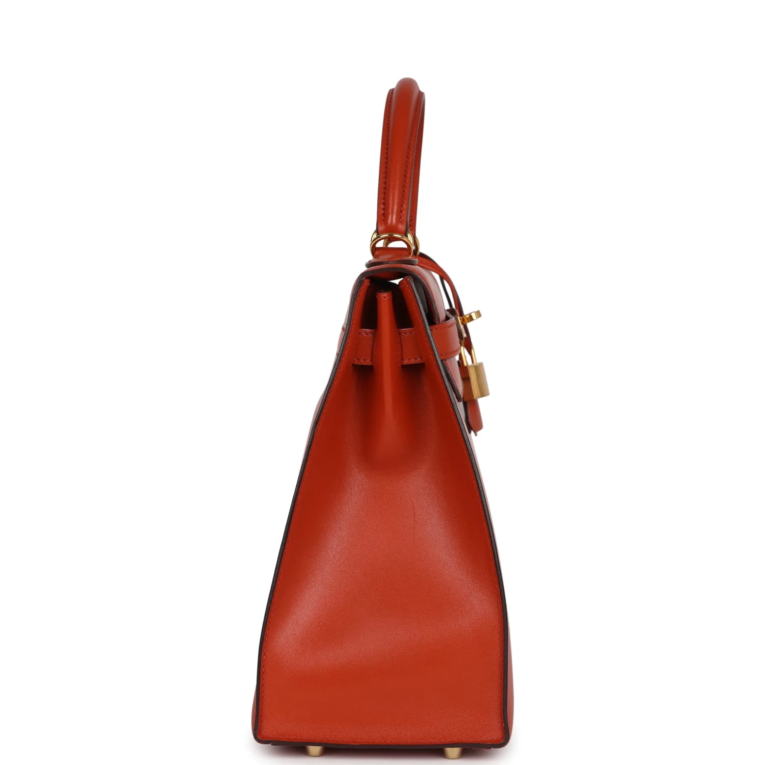 Replicate Hermes Kelly Sellier 32 Terre Battue Tadelakt Gold Hardware(1:1 replica)