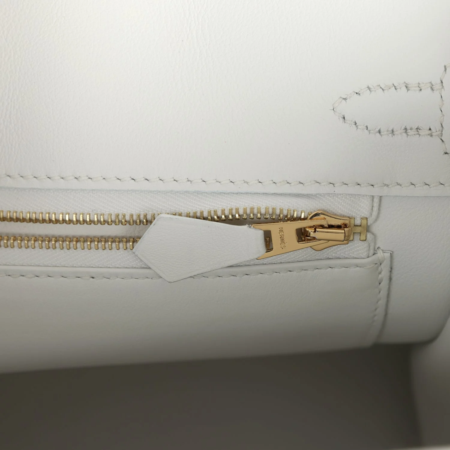 Replicate Hermes Birkin 25 New White Swift Gold Hardware(1:1 replica)