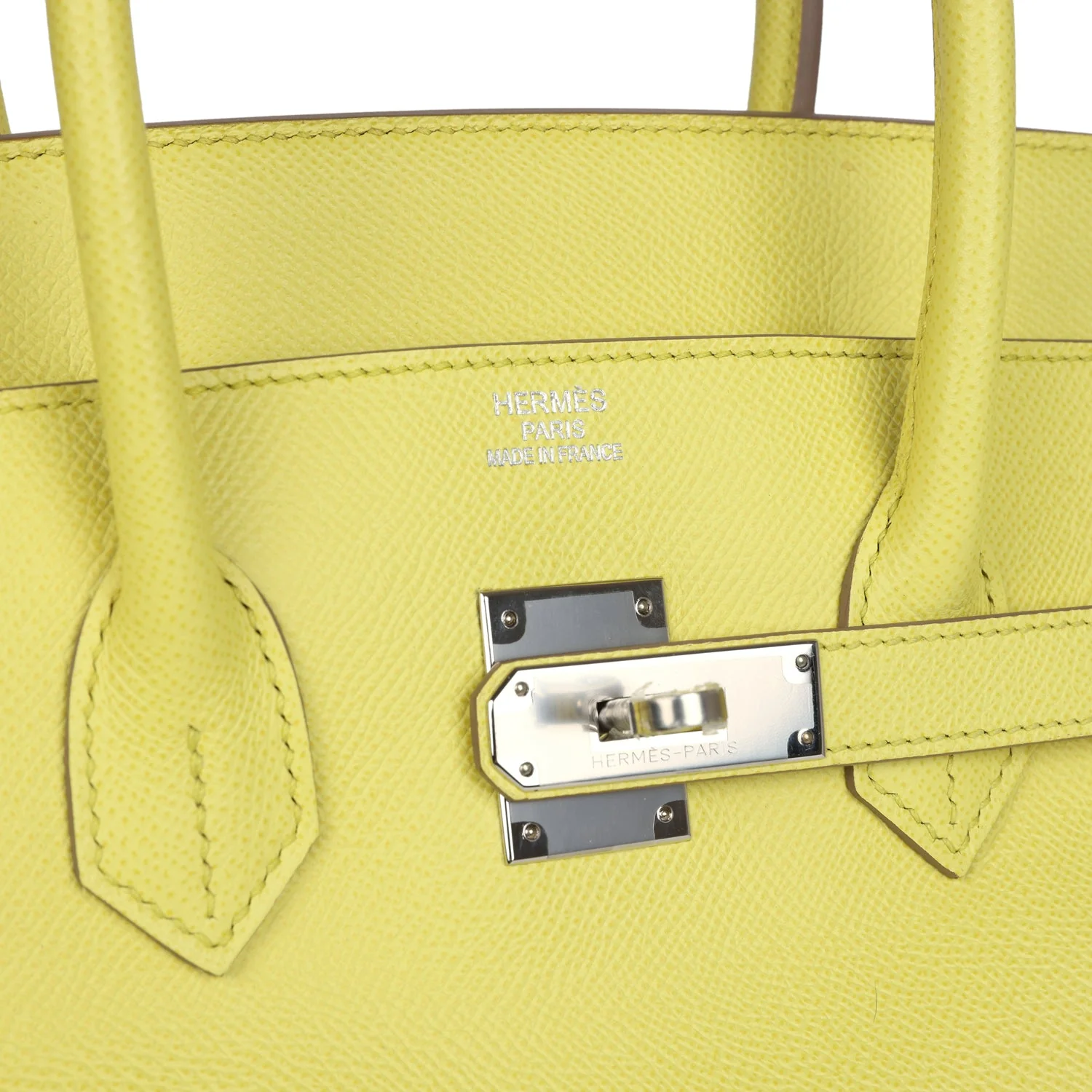 Replicate Hermes Birkin 35 Soufre Epsom Palladium Hardware(1:1 replica)