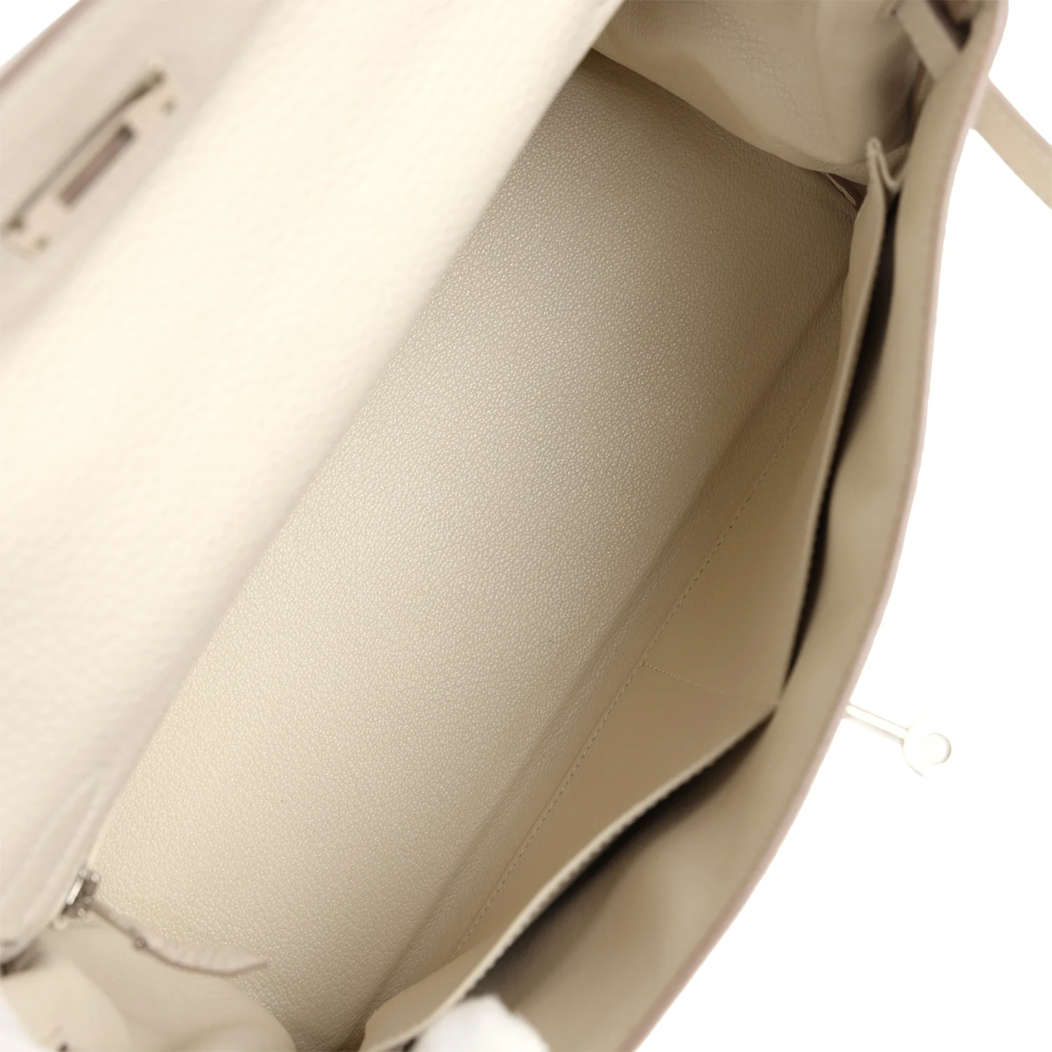 Replicate Hermes Kelly Retourne 32 Craie Togo Palladium Hardware(1:1 replica)
