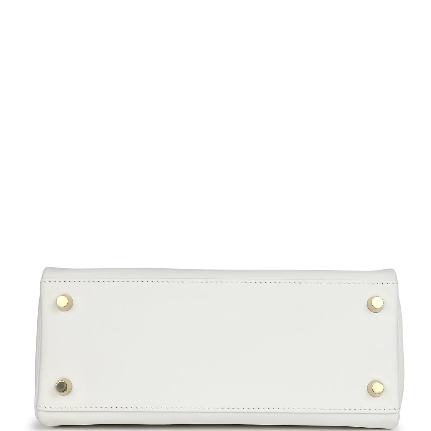Replicate Hermes Kelly Retourne 25 New White Swift Gold Hardware(1:1 replica)