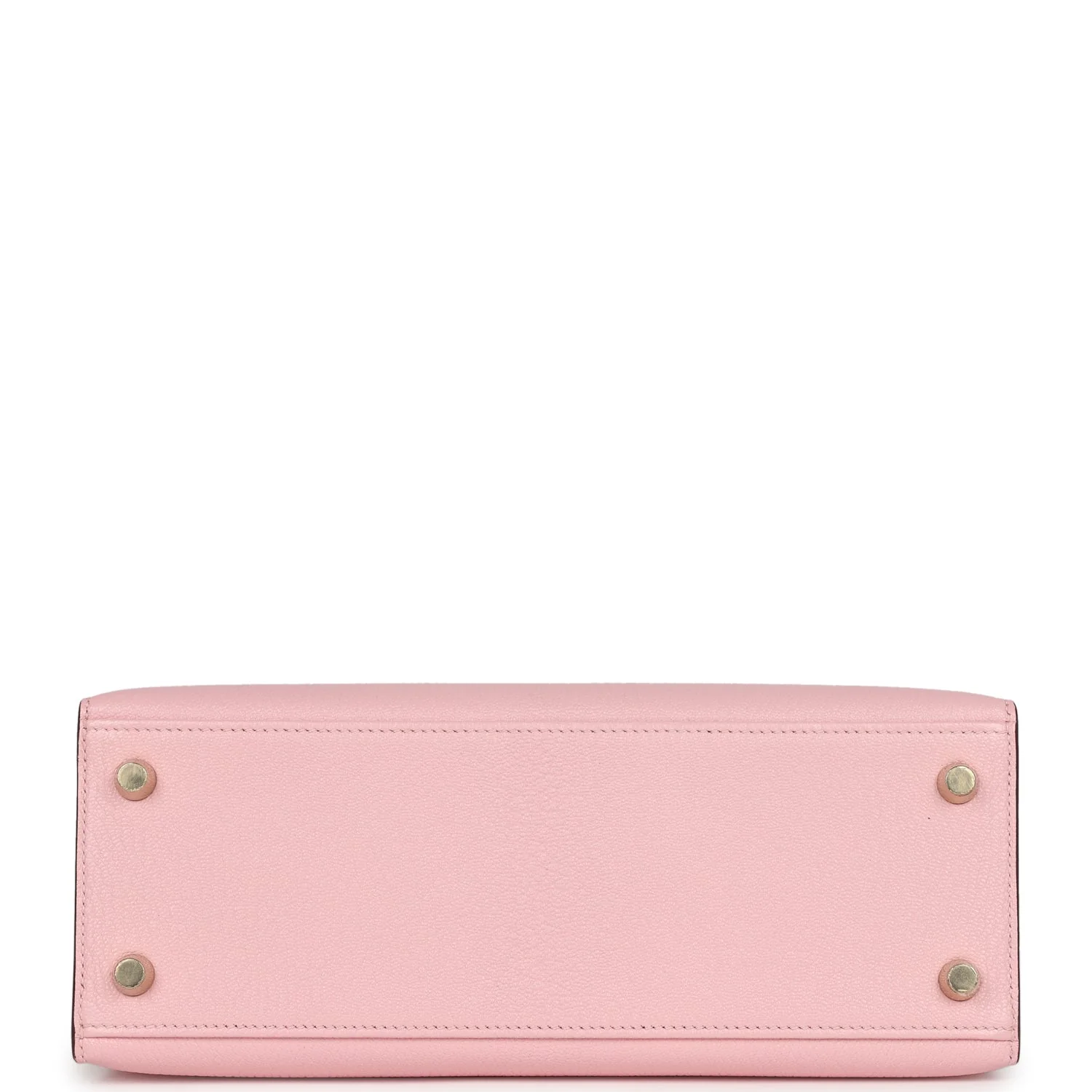 Replicate Hermes Special Order (HSS) Kelly Sellier 25 Rose Sakura and Nata Chevre Gold Hardware(1:1 replica)