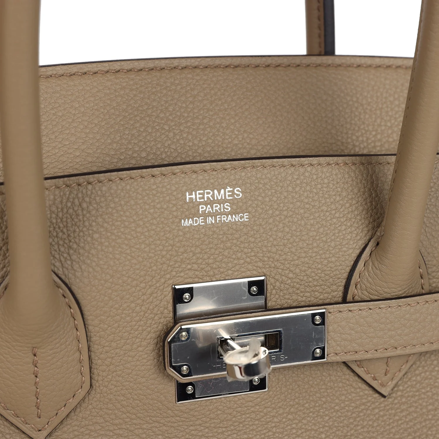 Replicate Hermes Birkin 35 Beige Marfa Togo Palladium Hardware(1:1 replica)