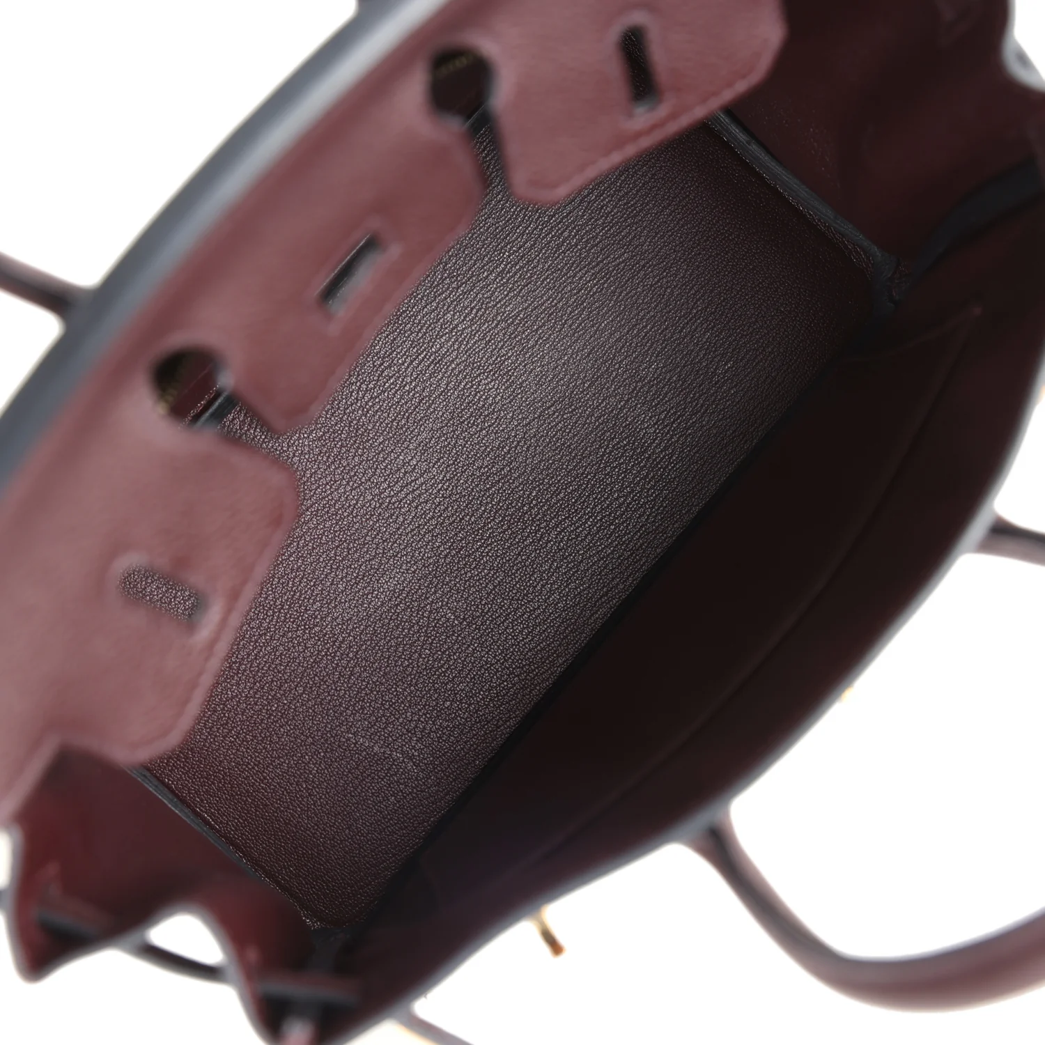 Replicate Hermes Birkin 25 Rouge Sellier Togo Gold Hardware(1:1 replica)