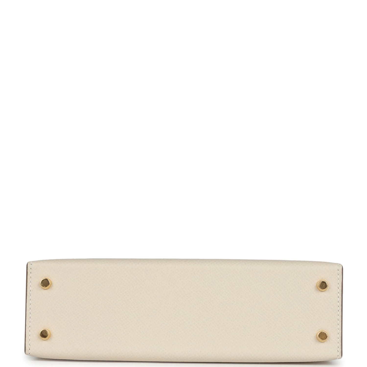 Replicate Hermes Kelly Sellier 20 Craie Epsom Gold Hardware(1:1 replica)