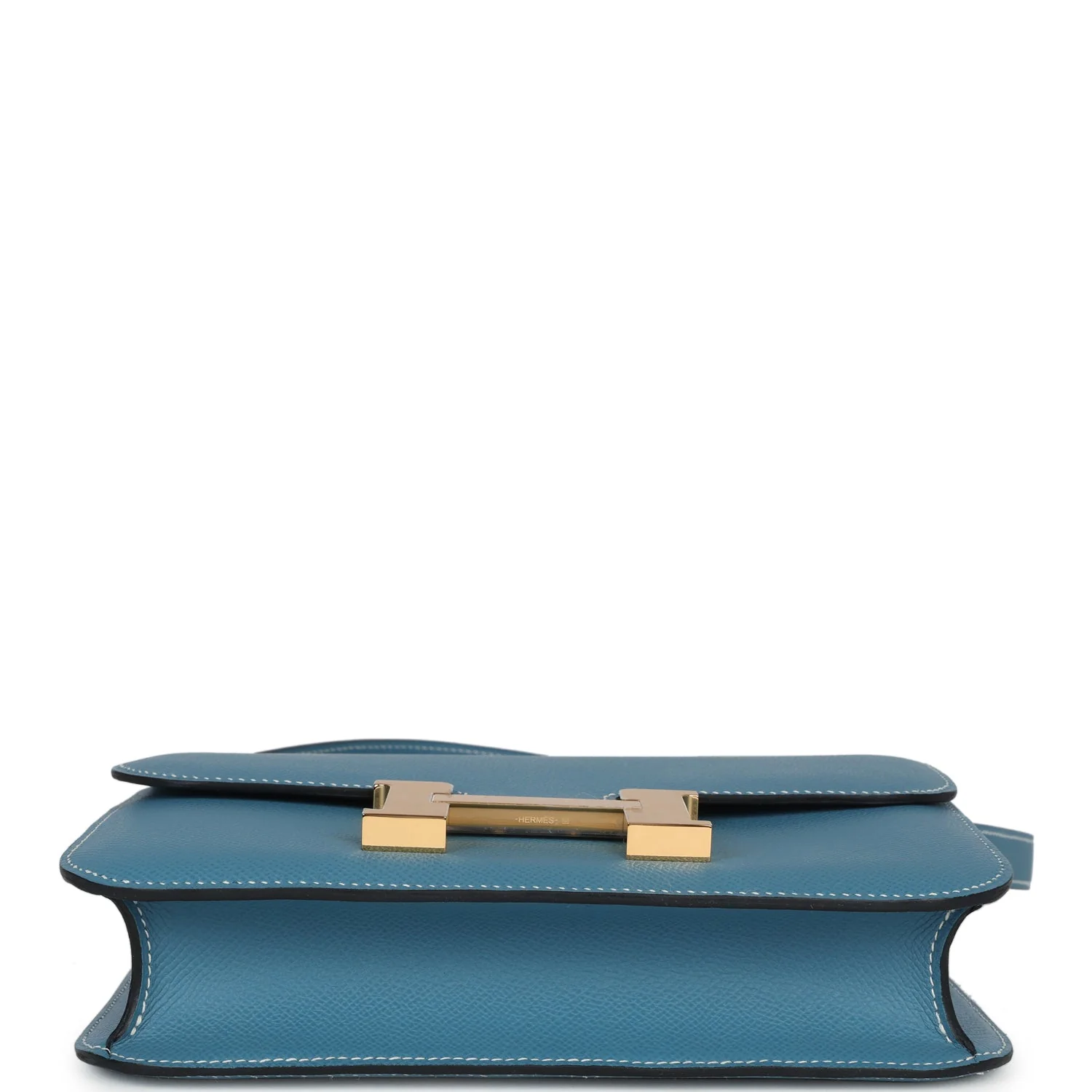 Replicate Hermes Constance 1-24 Blue Jean Epsom Gold Hardware(1:1 replica)