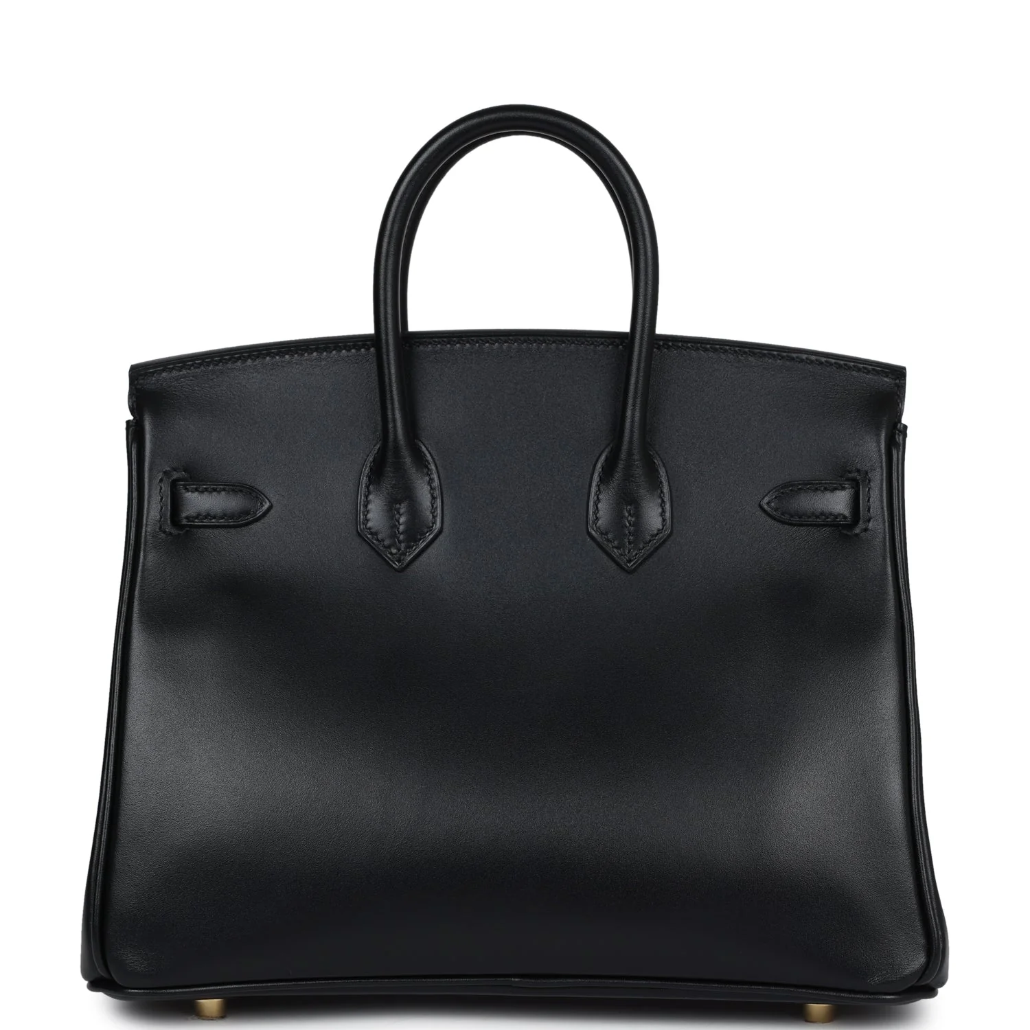 Replicate Hermes Birkin 25 Black Box Gold Hardware(1:1 replica)