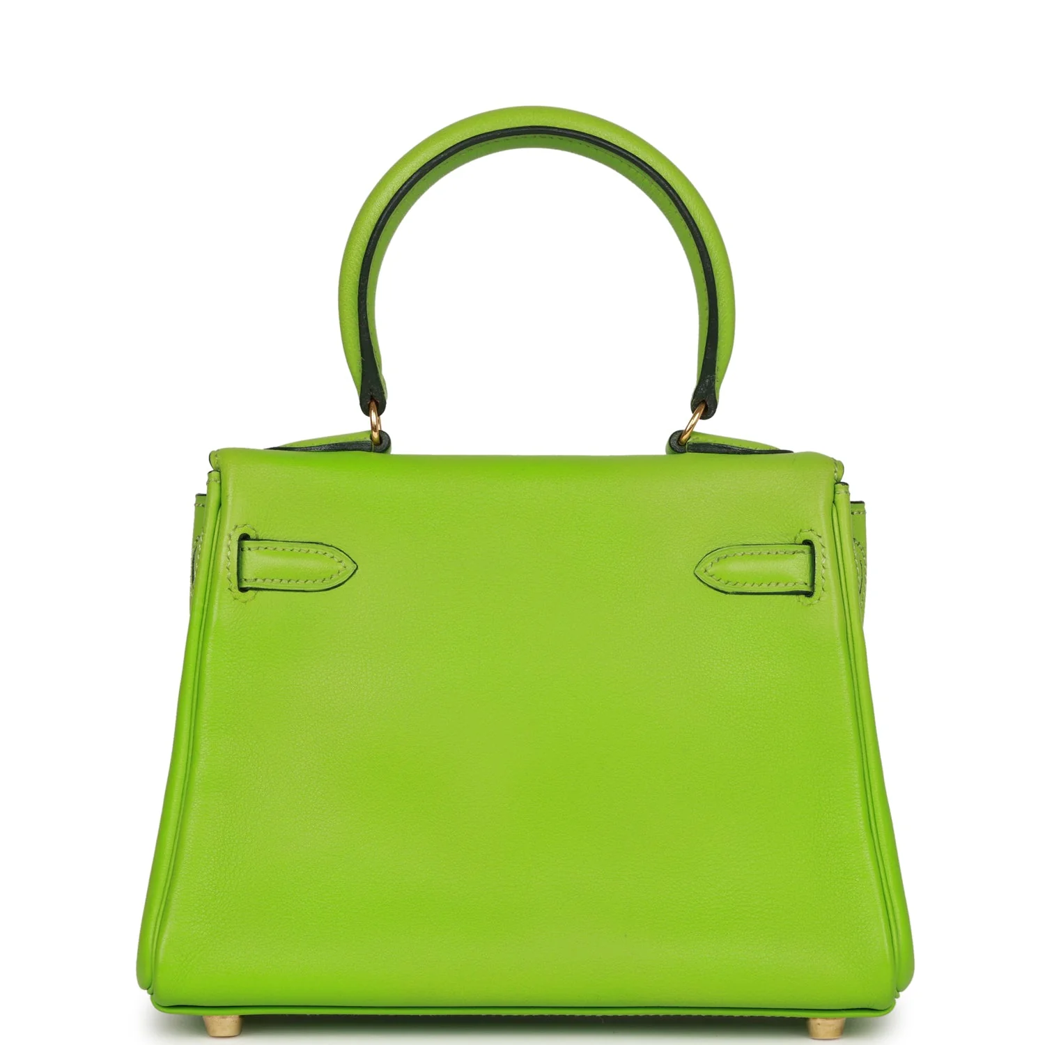 Replicate Vintage Hermes Kelly Retourne 20 Vert Cru Gulliver Gold Hardware(1:1 replica)