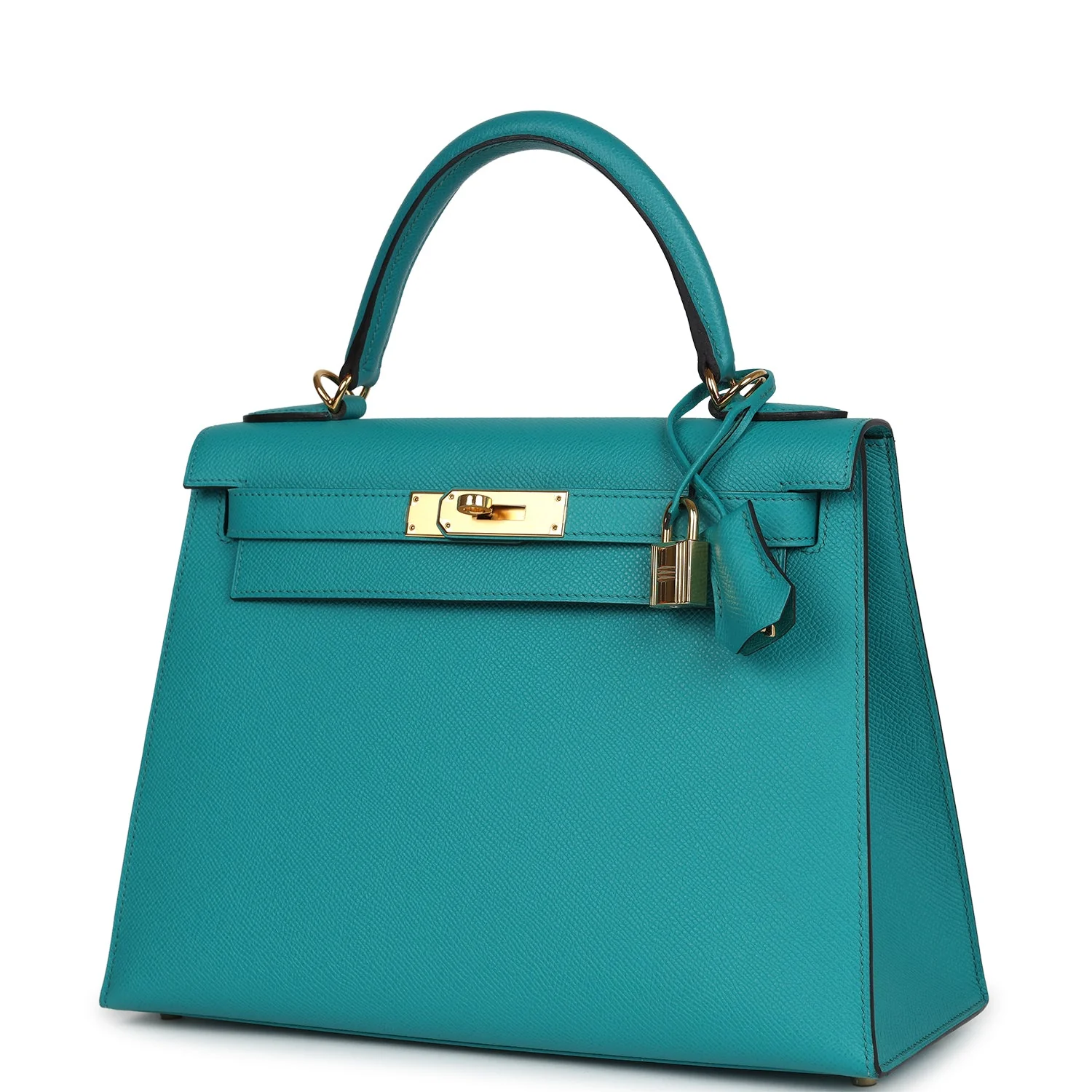 Replicate Hermes Kelly Sellier 28 Vert Verone Epsom Gold Hardware(1:1 replica)