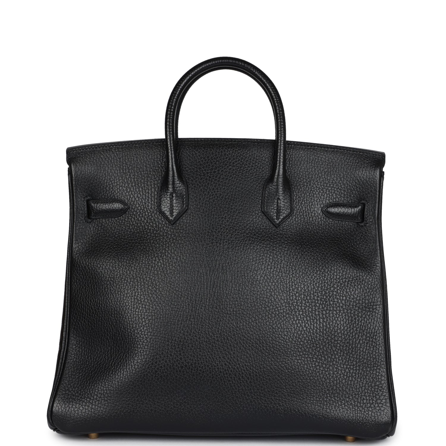 Replicate Vintage Hermes HAC Birkin 32 Black Ardennes Gold Hardware(1:1 replica)