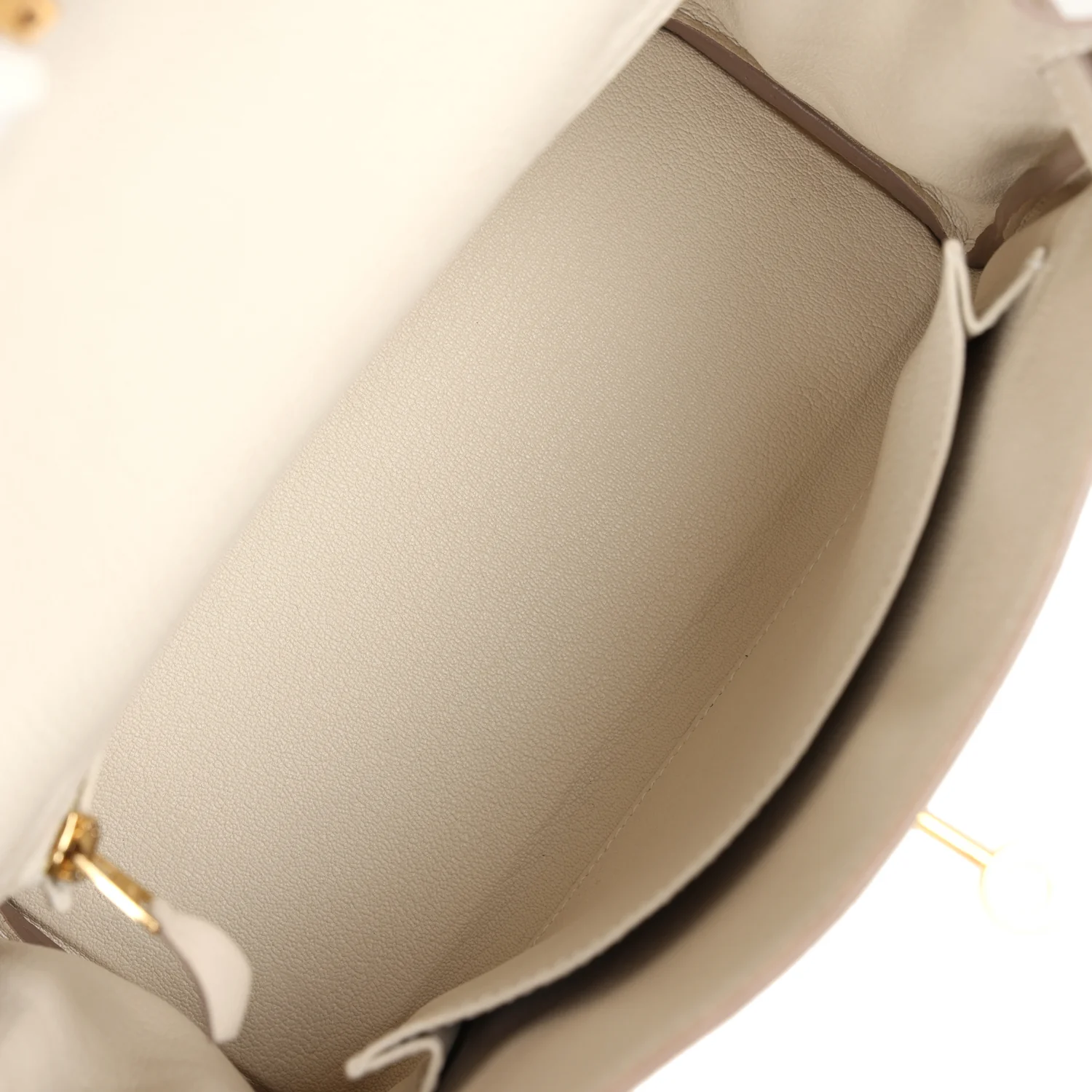 Replicate Hermes Kelly Retourne 25 Craie Togo Gold Hardware(1:1 replica)