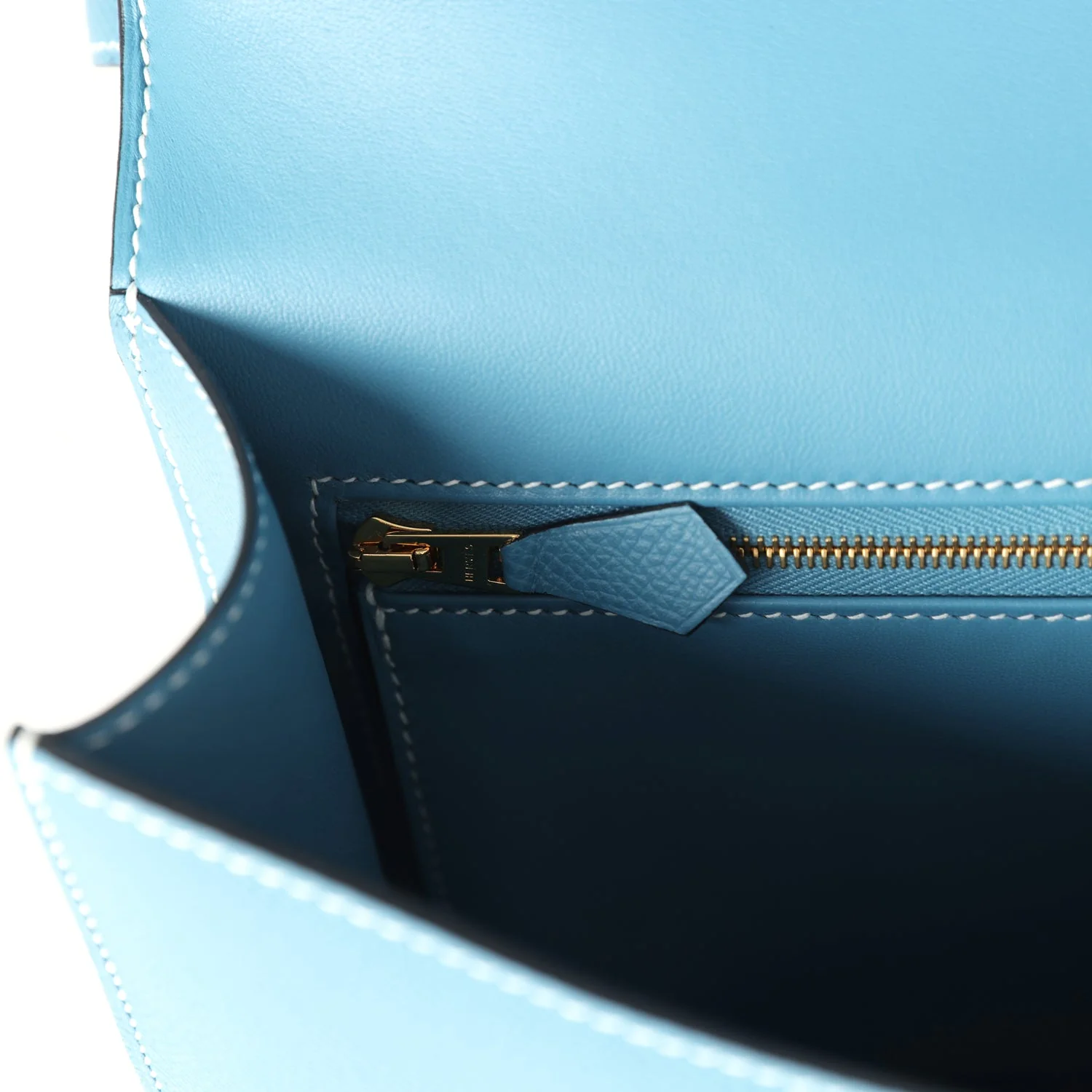 Replicate Hermes Constance 1-24 Blue Jean Epsom Gold Hardware(1:1 replica)