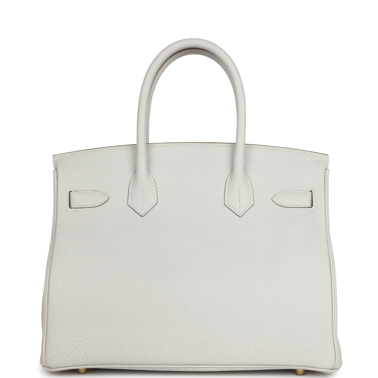 Replicate Hermes Birkin 30 Gris Perle Togo Gold Hardware(1:1 replica)