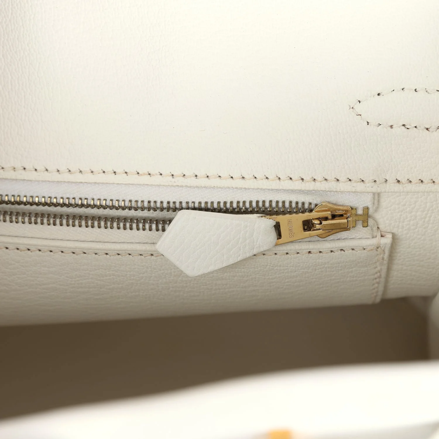 Replicate Hermes Birkin 25 White Epsom Gold Hardware(1:1 replica)