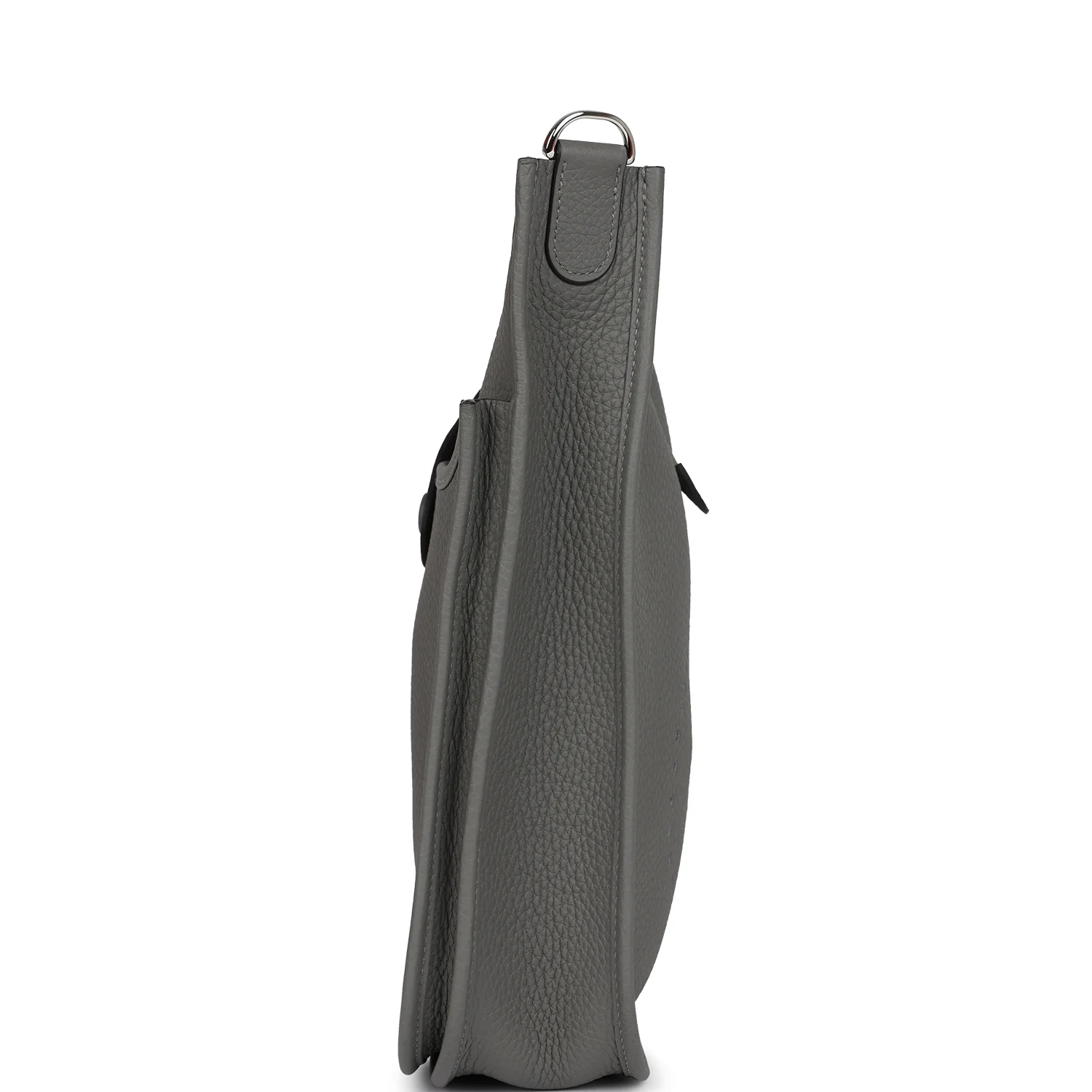 Replicate Hermes Evelyne III PM Gris Meyer Clemence Palladium Hardware(1:1 replica)