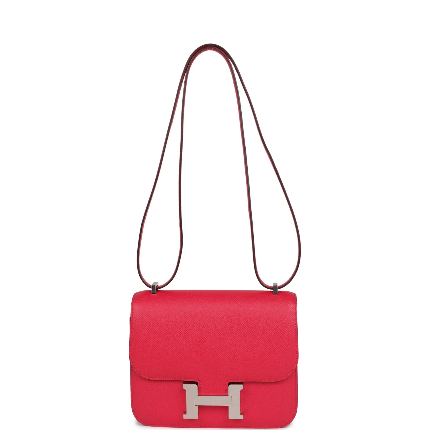 Replicate Hermes Constance 18 Rose Extreme Epsom Palladium Hardware(1:1 replica)