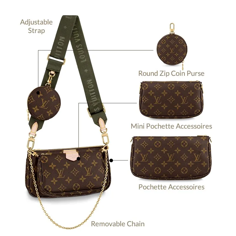 Replicate Multi-Pochette Accessoires M44813 (1:1Replicate )(1:1 replica)