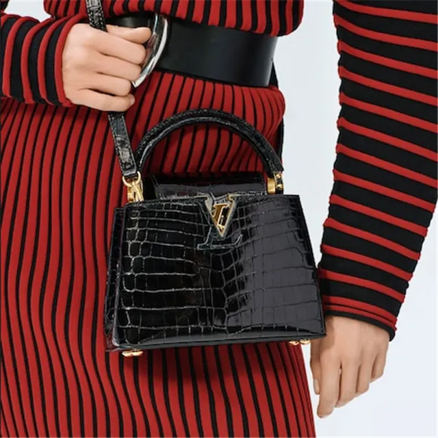 Replicate LOUIS VUITTON Crocodilian Leather-Capucines N93163 (1:1Replicate )