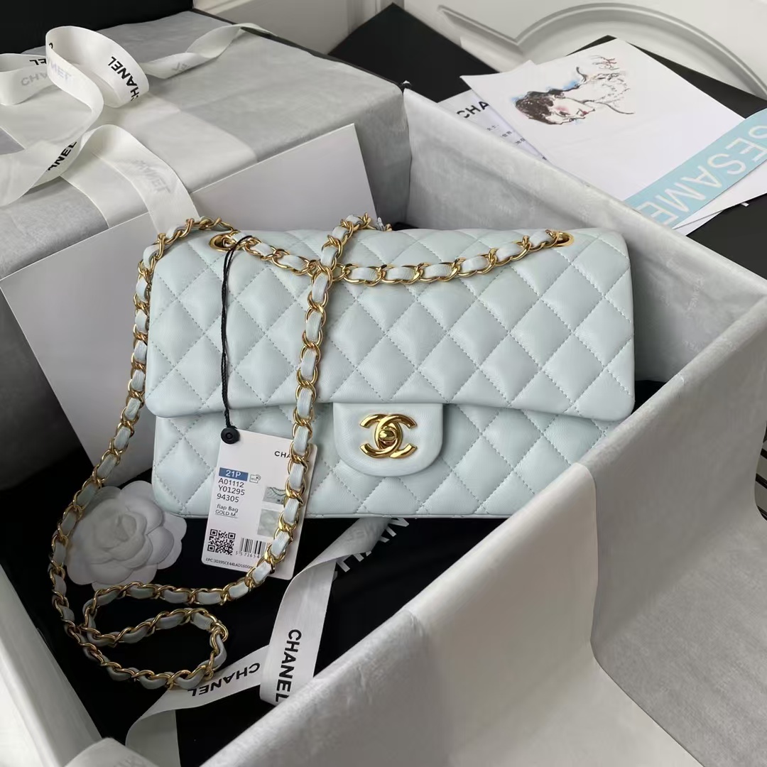 Replicate Chanel Classic 11.12 Handbag Gold Hardware(1:1 replica)