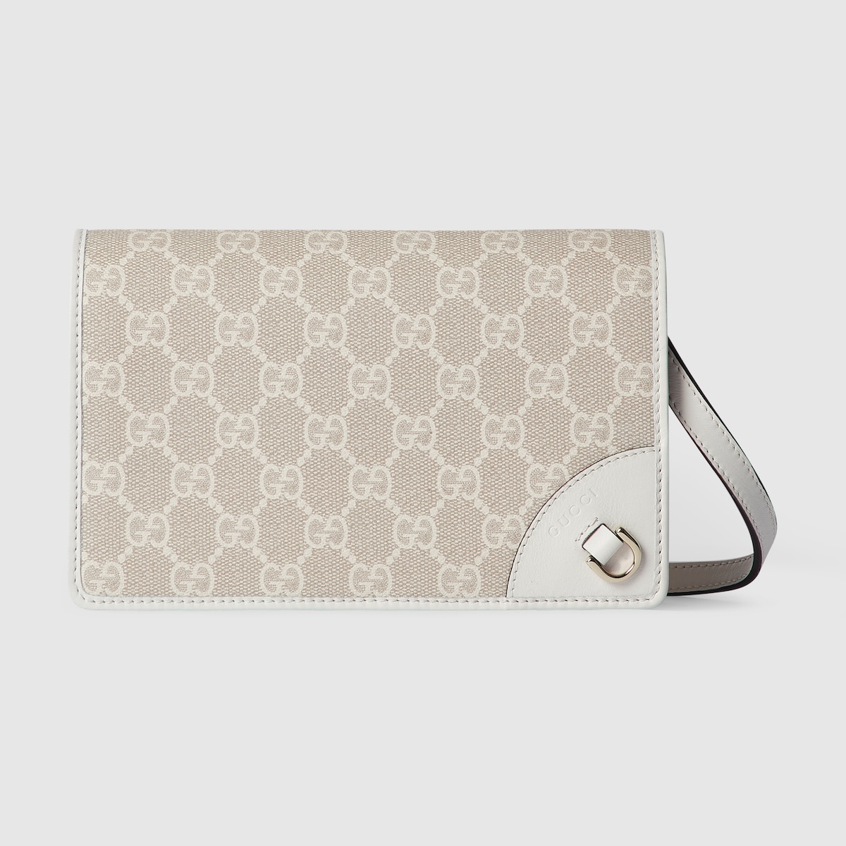 Replicate Gucci GG Emblem Super Mini Shoulder Bag(1:1 replica)