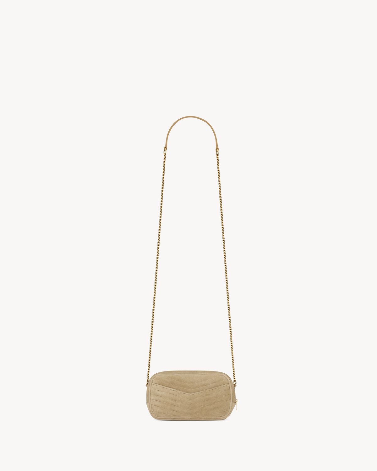 Replicate YSL Mini Lou In Quilted Suede(1:1 replica)