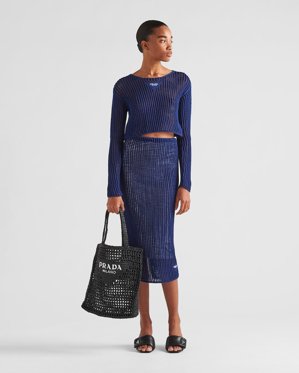 Replicate Crochet Tote Bag(1:1 replica)