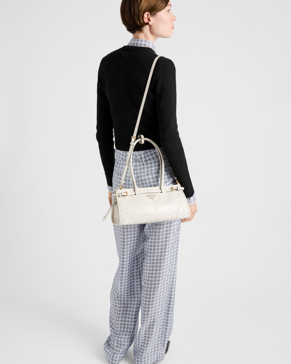 Replicate Prada Bonnie Medium Leather Handbag(1:1 replica)