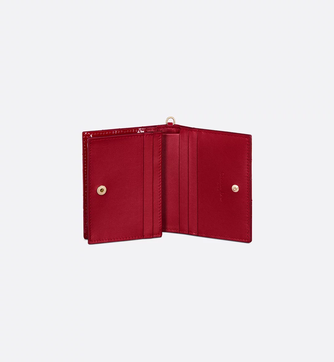 Replicate Mini Lady Dior Gardenia Wallet(1:1 replica)