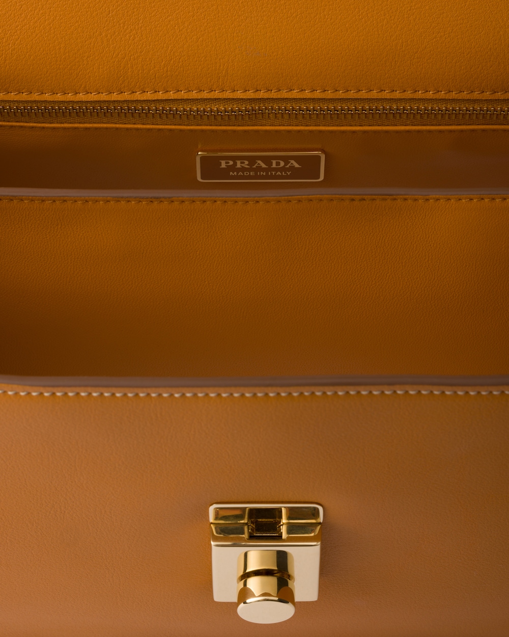 Replicate Prada Soft Sound Medium Leather Shoulder Bag(1:1 replica)