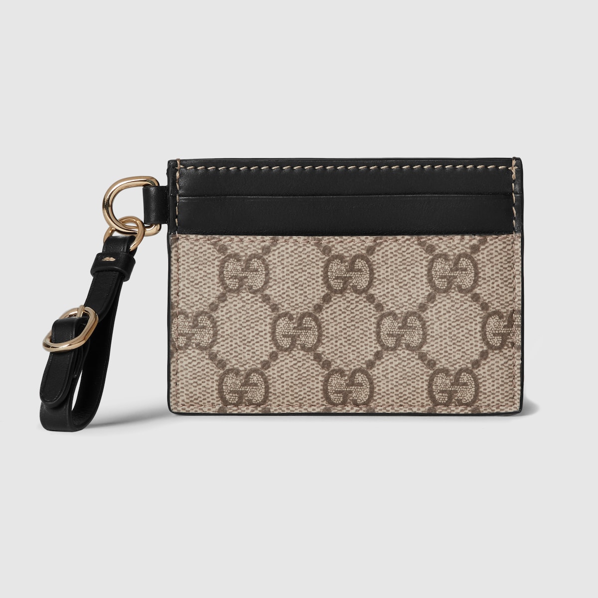 Replicate GG Emblem Card Case With Strap(1:1 replica)