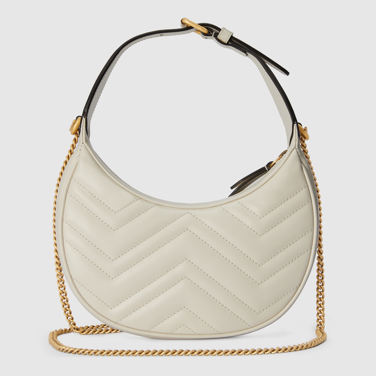 Replicate GG Marmont Half-Moon-Shaped Mini Bag(1:1 replica)
