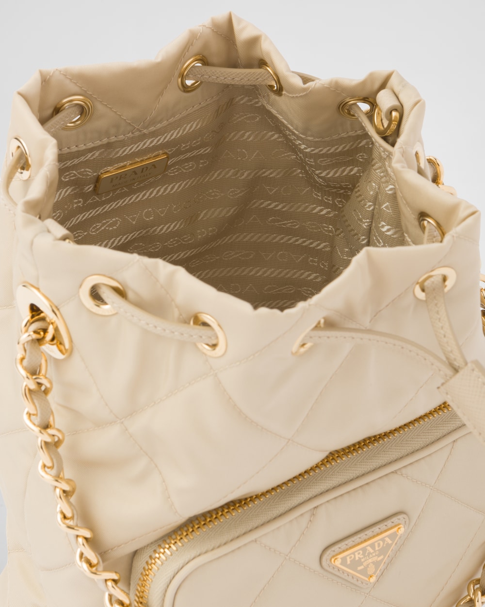 Replicate Prada Re-Edition 1995 Chaîne Re-Nylon Shoulder Bag(1:1 replica)