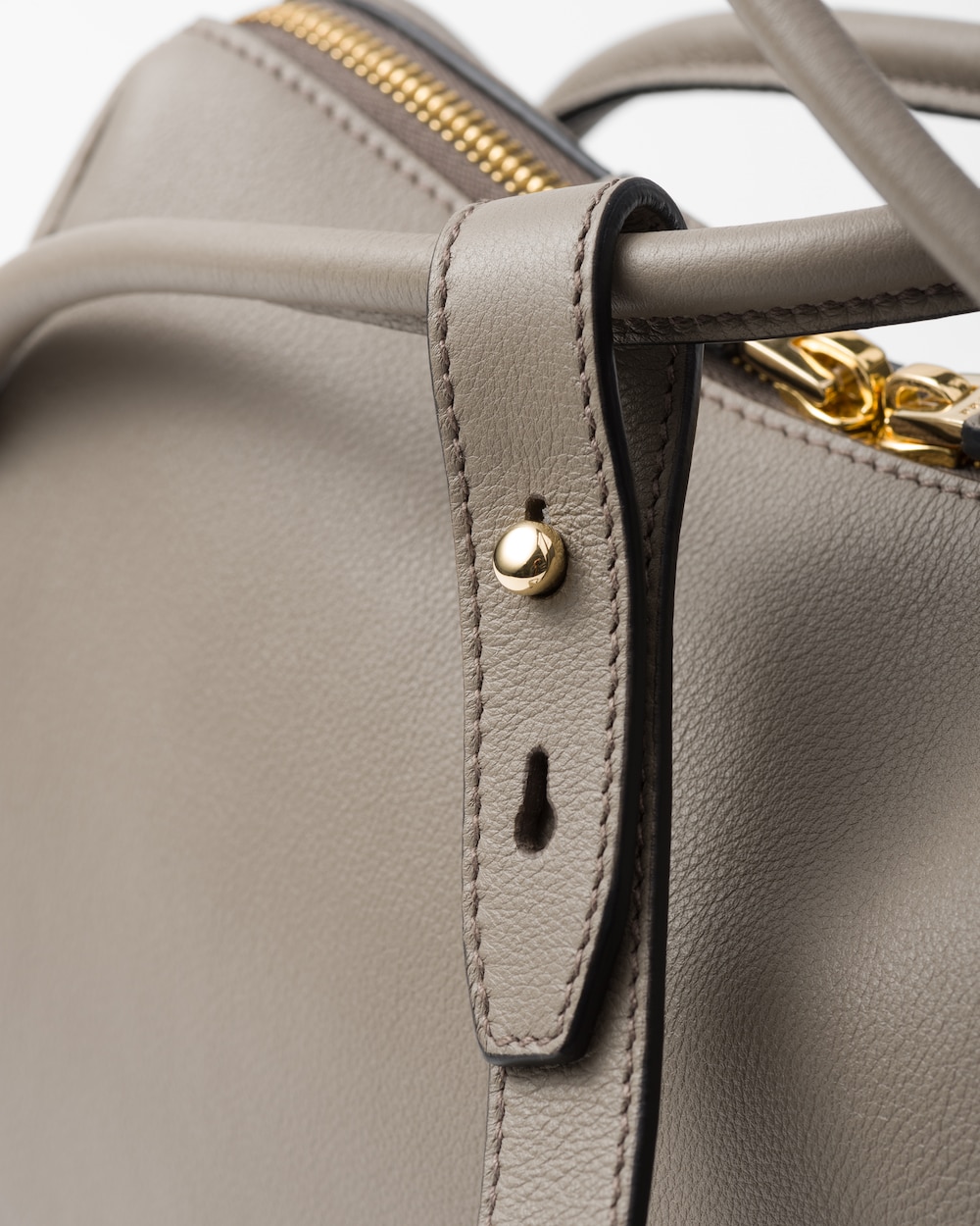 Replicate Prada Darling Leather Handbag(1:1 replica)