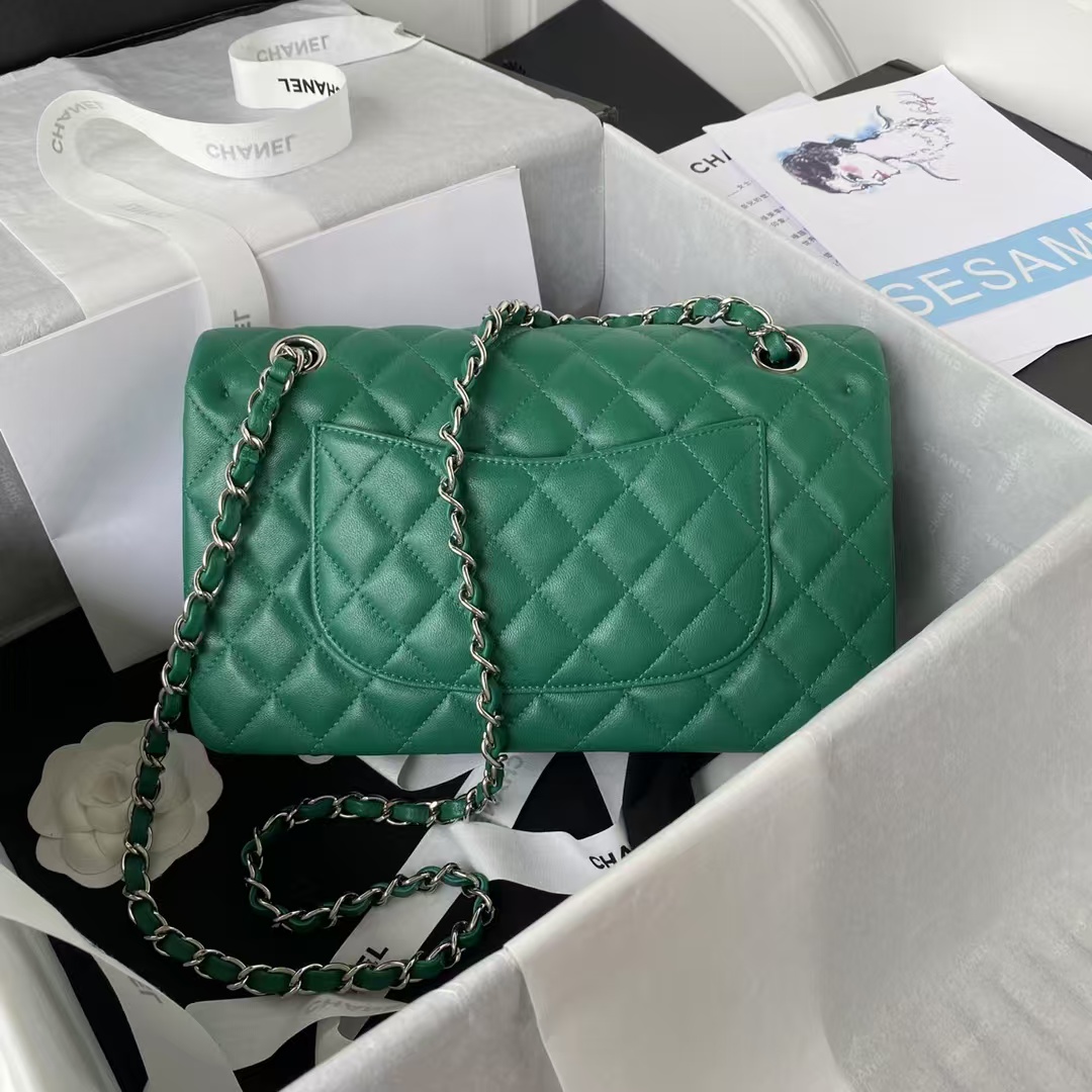 Replicate Chanel Classic 11.12 Handbag Silver Hardware(1:1 replica)