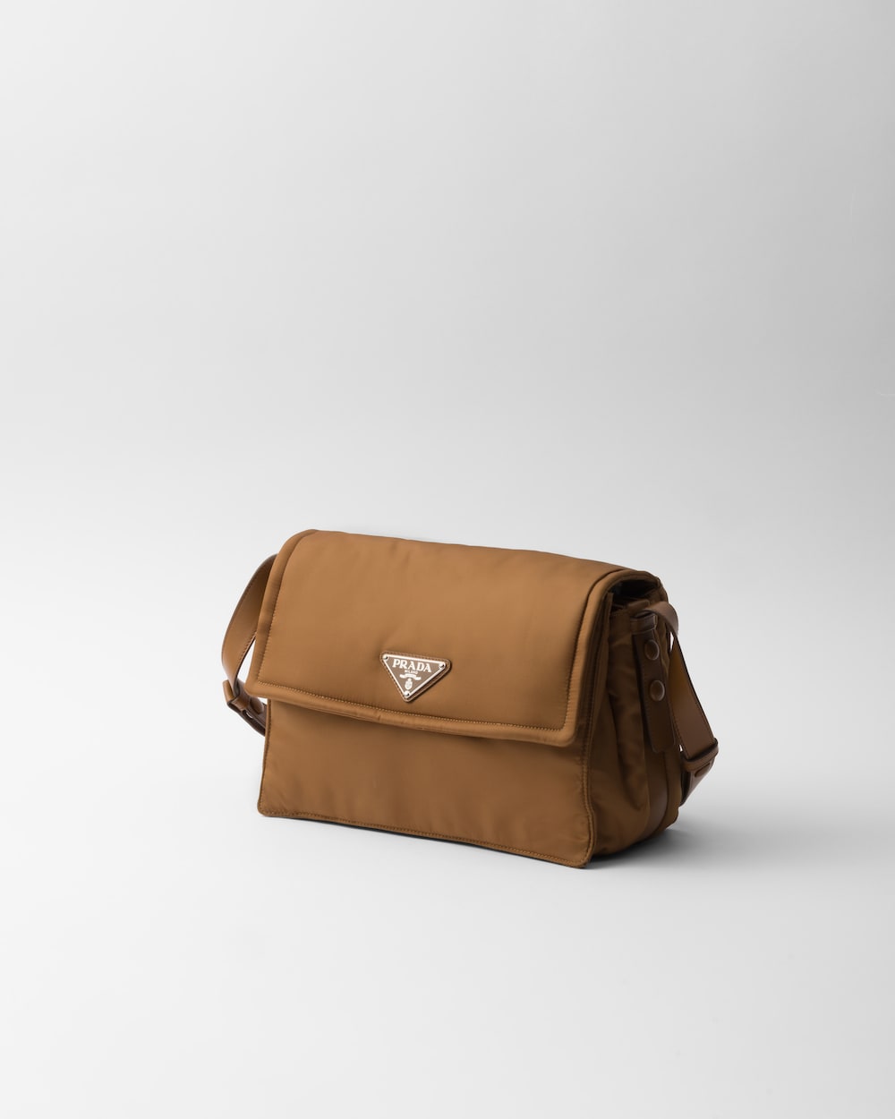 Replicate Medium Padded Re-Nylon Shoulder Bag(1:1 replica)