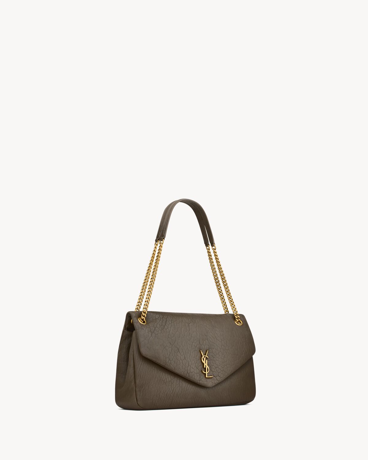 Replicate YSL Calypso Large in Grained Lambskin(1:1 replica)