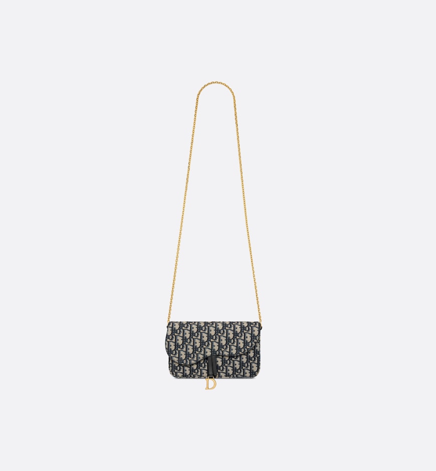 Replicate Dior Saddle Pouch with Chain(1:1 replica)