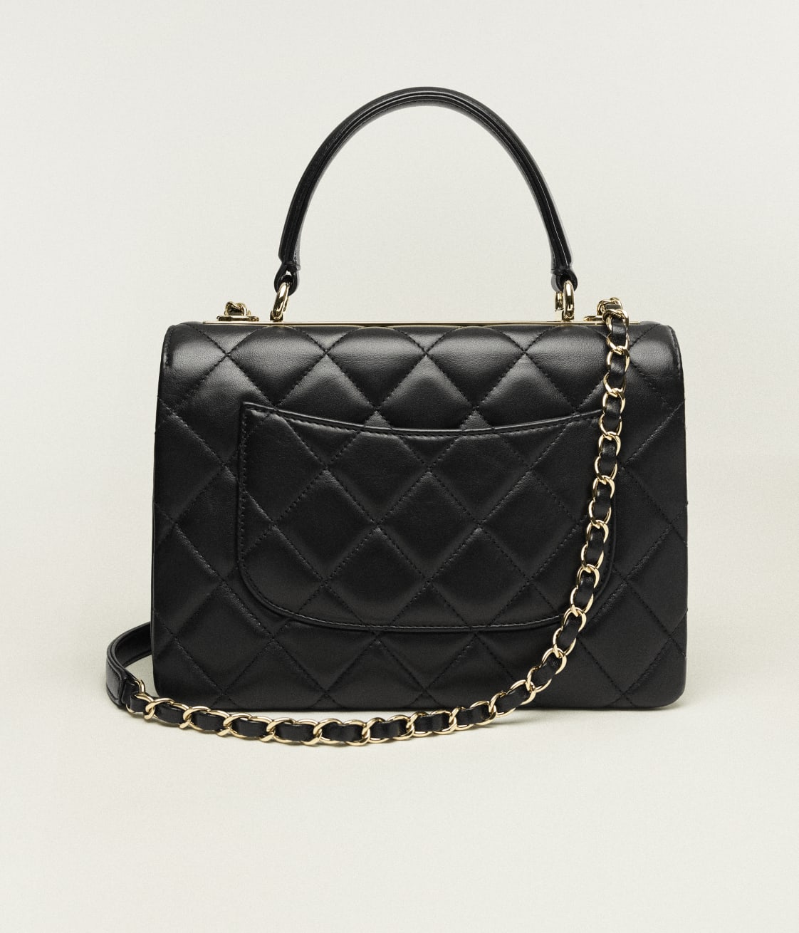 Replicate CHANEL FLAP BAG WITH TOP HANDLE(1:1 replica)