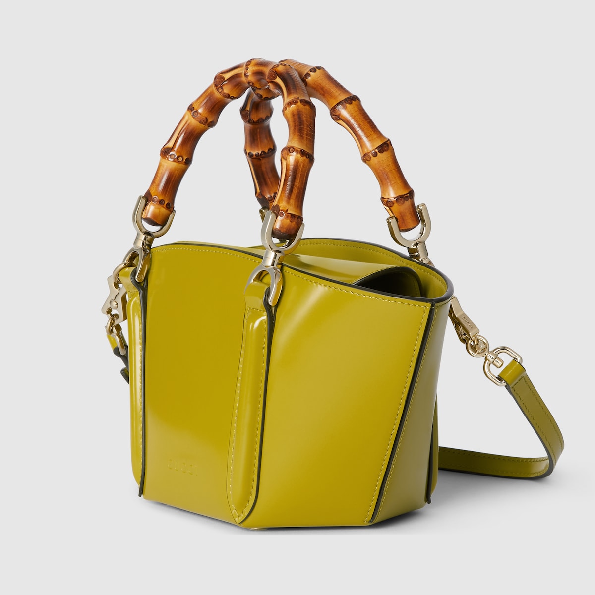 Replicate Mini Bamboo Top Handle Tote Bag(1:1 replica)