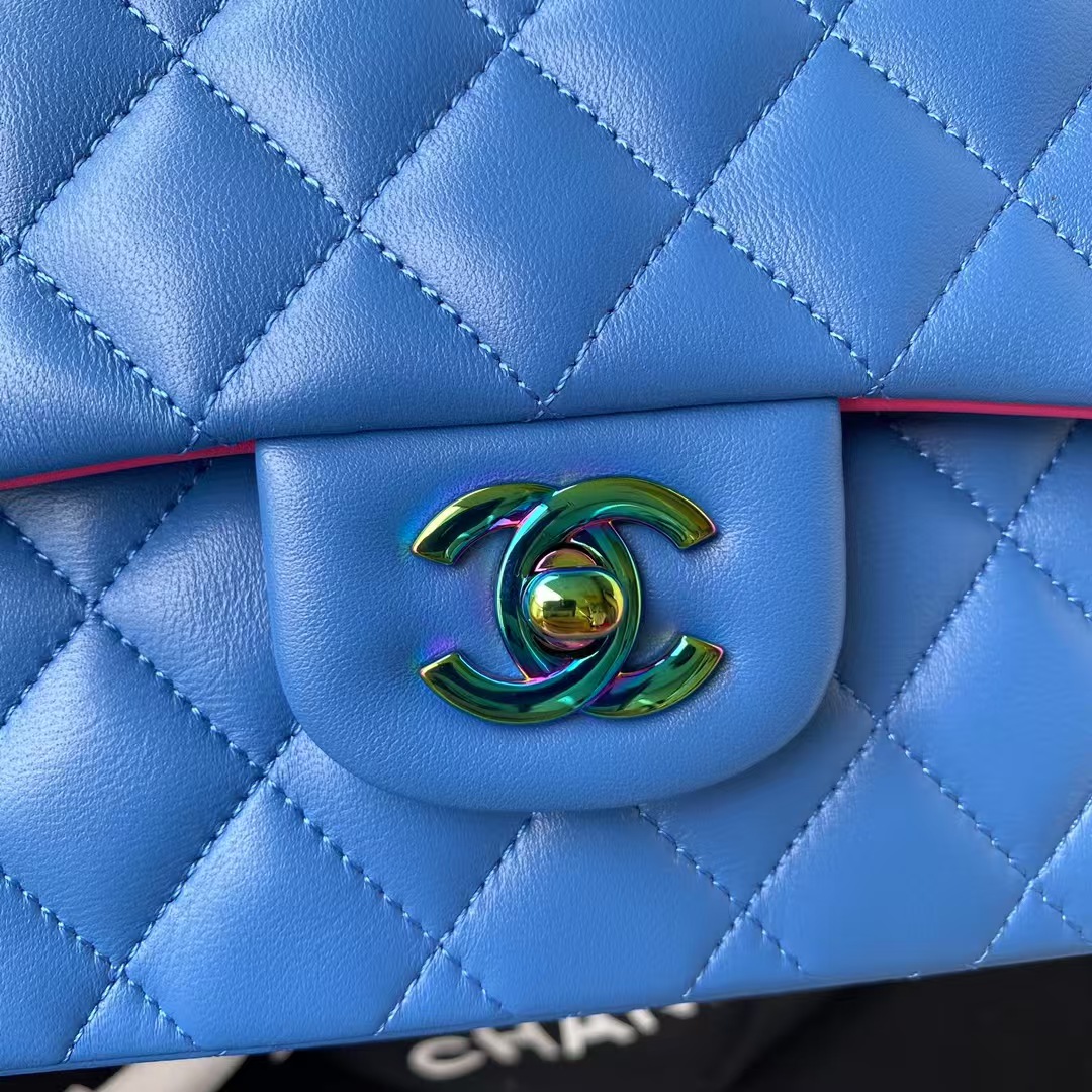 Replicate Chanel Small Classic Handbag Gradient Metal(1:1 replica)
