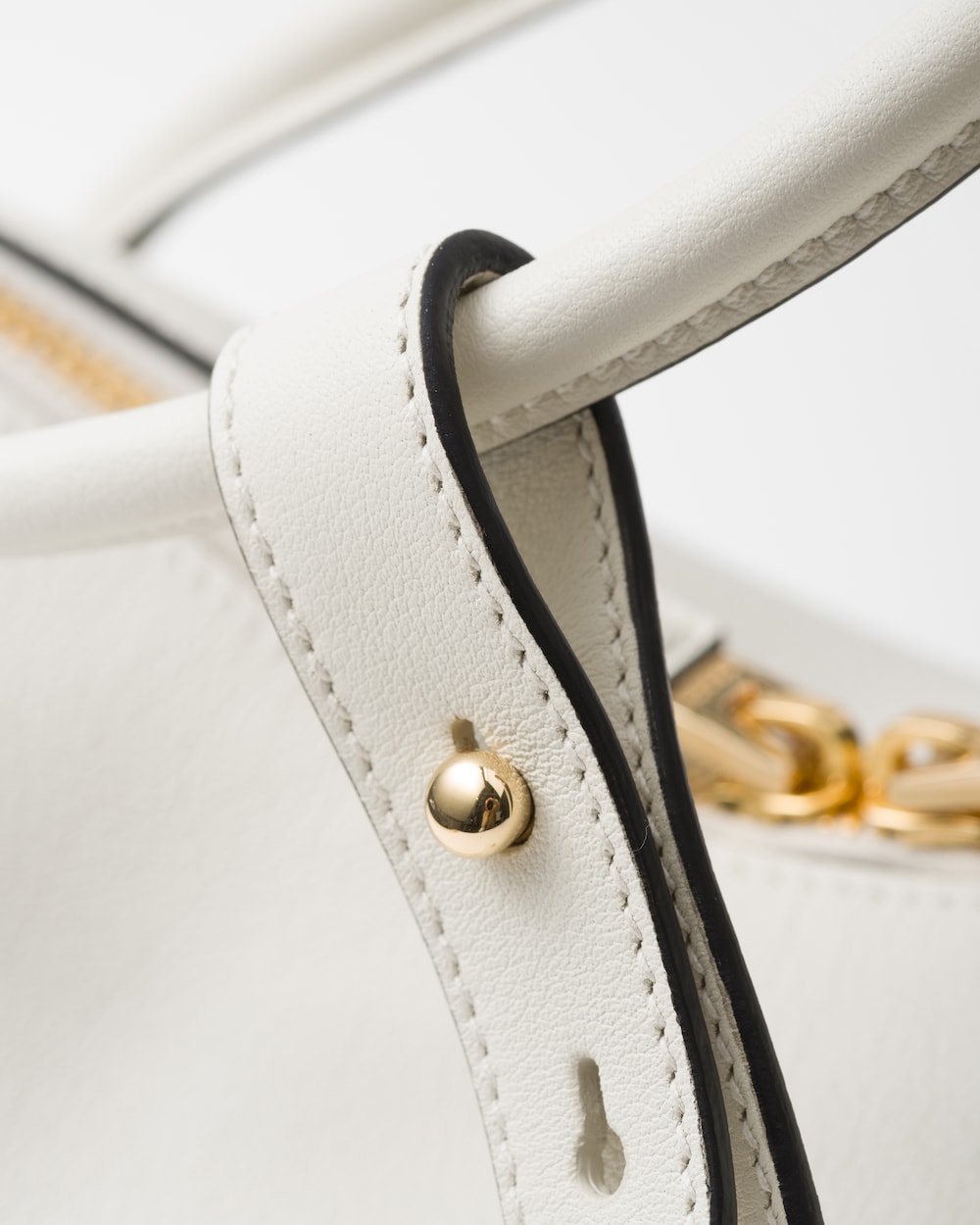 Replicate Prada Darling Leather Handbag(1:1 replica)