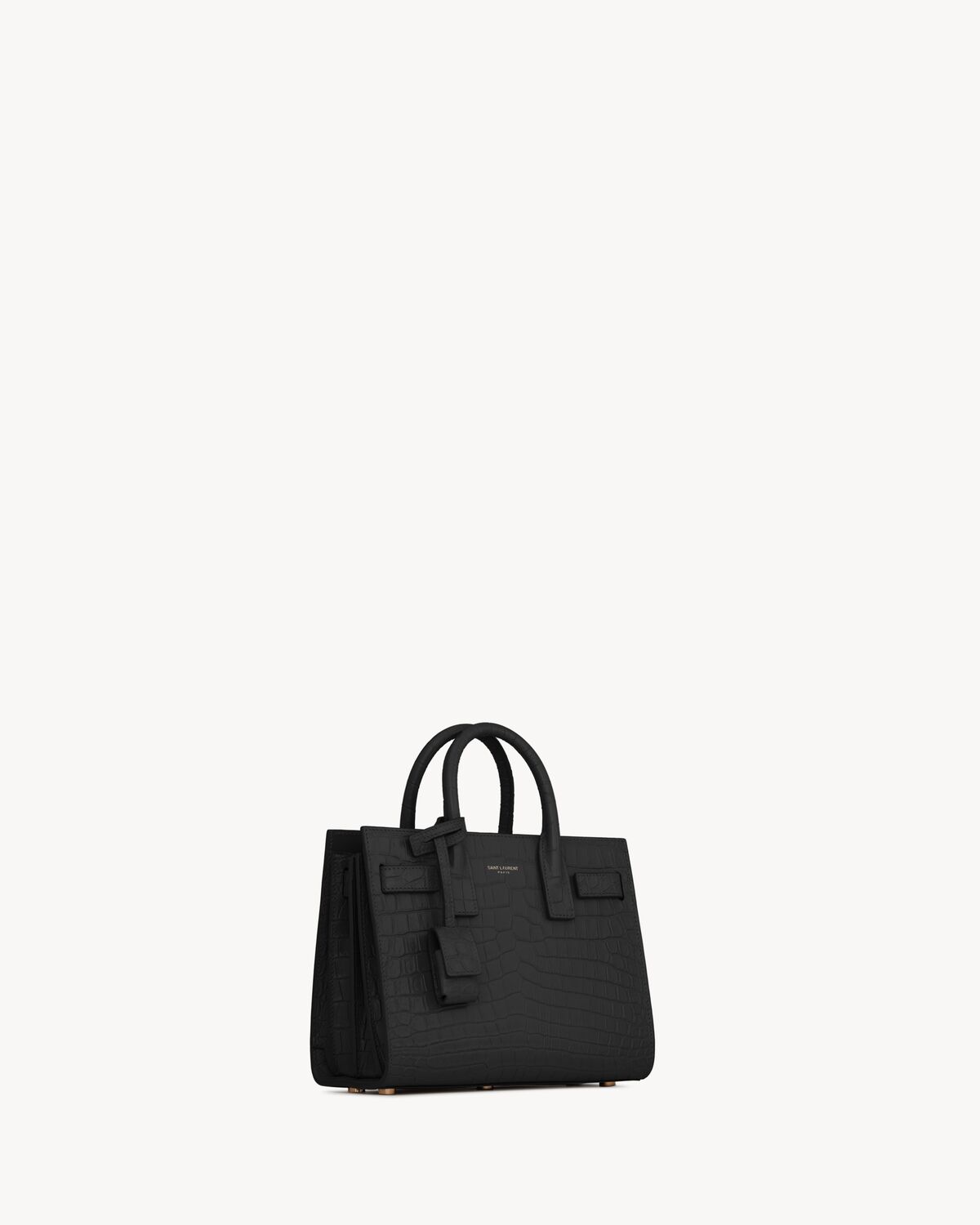 Replicate YSL Sac De Jour In Crocodile Embossed Leather   Nano(1:1 replica)