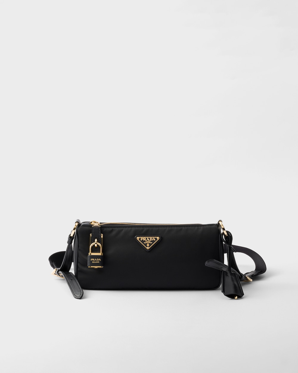 Replicate Small Re-Nylon and Leather Shoulder Bag(1:1 replica)