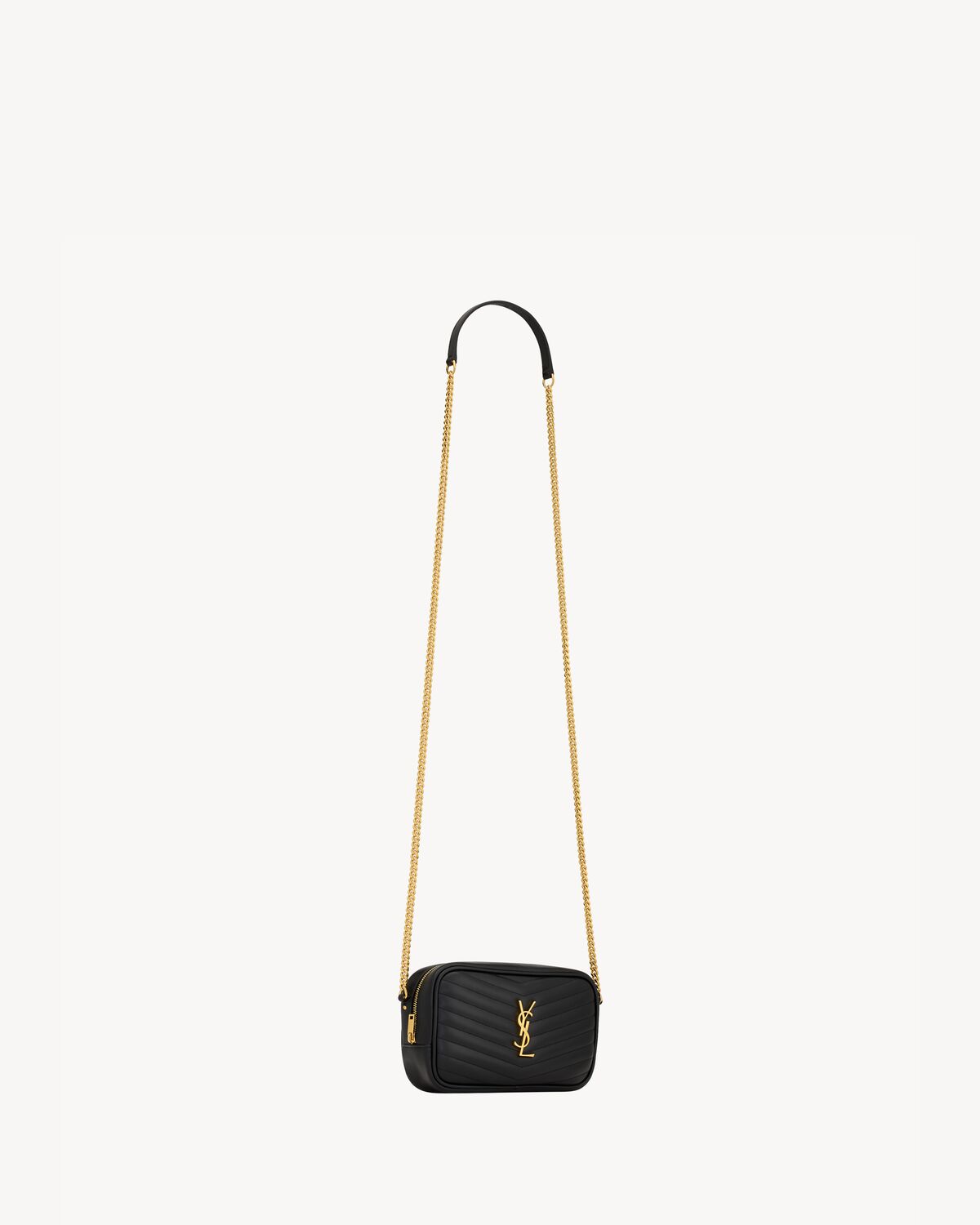 Replicate YSL Mini Lou In Quilted Leather(1:1 replica)