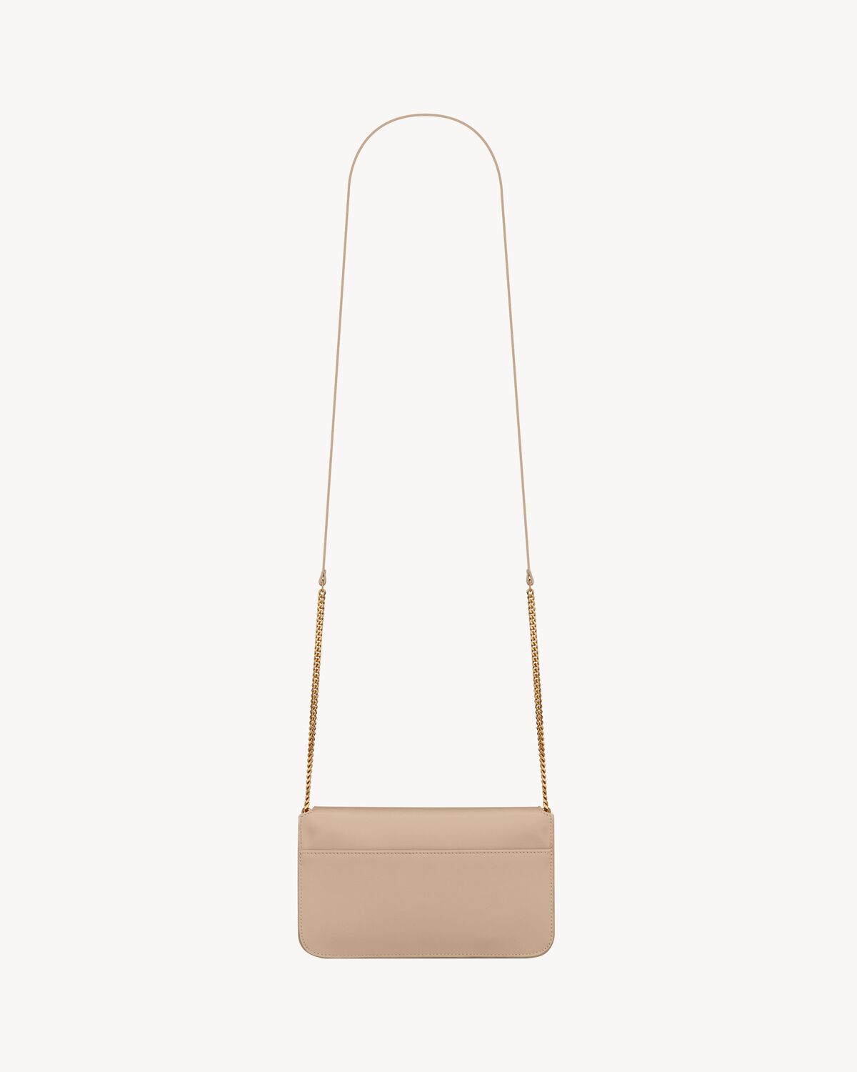 Replicate YSL Cassandre Phone Holder in Smooth Leather(1:1 replica)