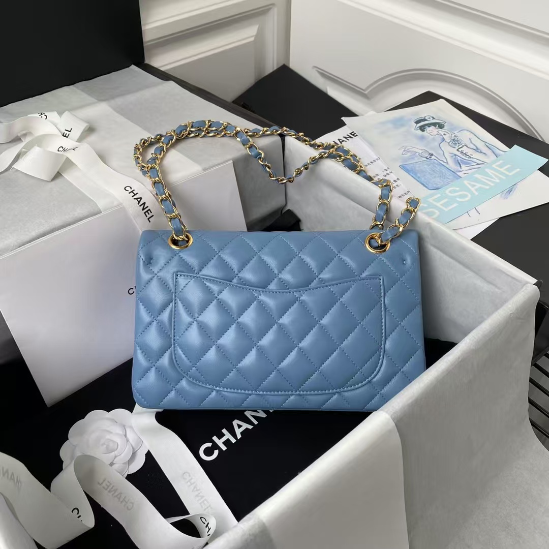 Replicate Chanel Small Classic Handbag Gold Hardware(1:1 replica)