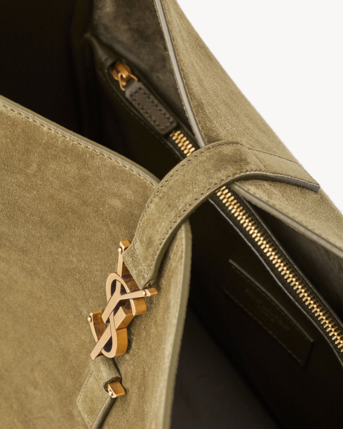 Replicate YSL LE 5 À 7 Supple Large in Suede(1:1 replica)