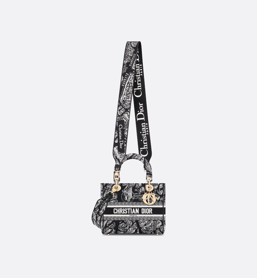 Replicate Dior Medium Lady D-Lite Bag(1:1 replica)
