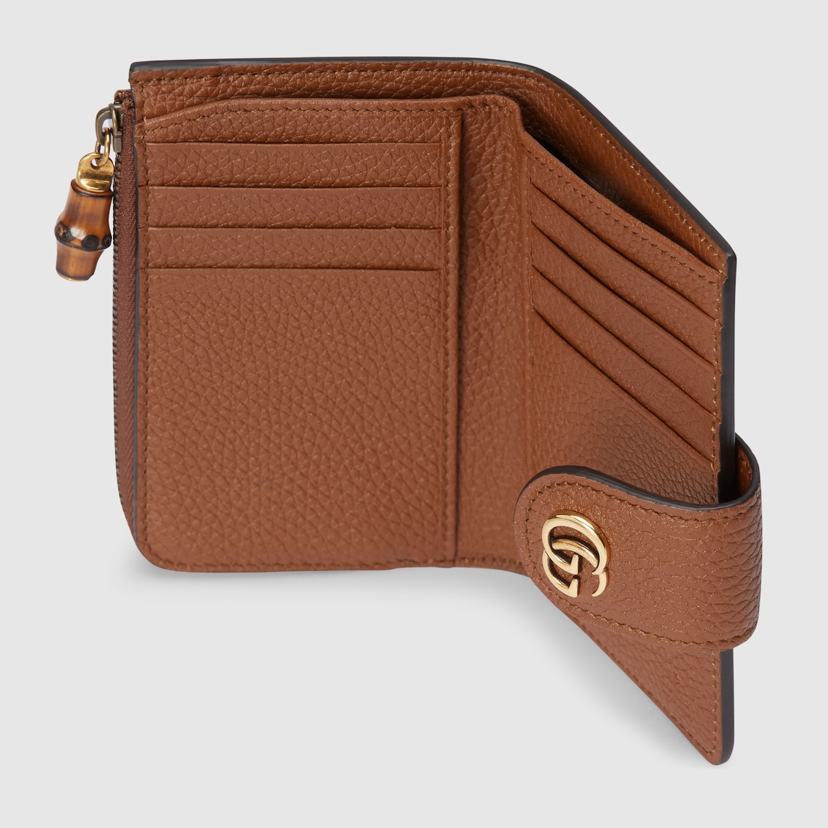 Replicate Medium Bamboo Double G Wallet(1:1 replica)