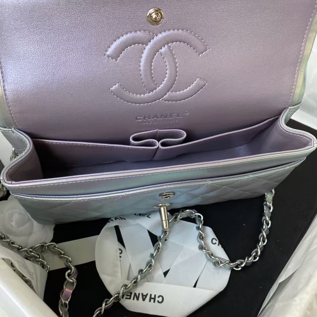 Replicate Chanel Small Classic Handbag Gradient Metal(1:1 replica)